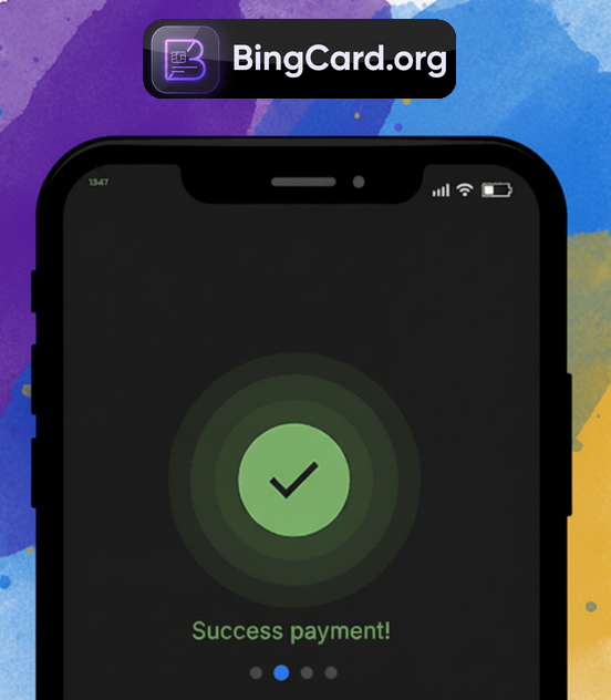 No KYC crypto card from BingCard