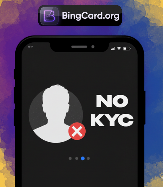 Best virtual crypto card no KYC 2026 - BingCard