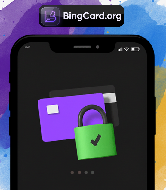 Crypto debit card without KYC from BingCard